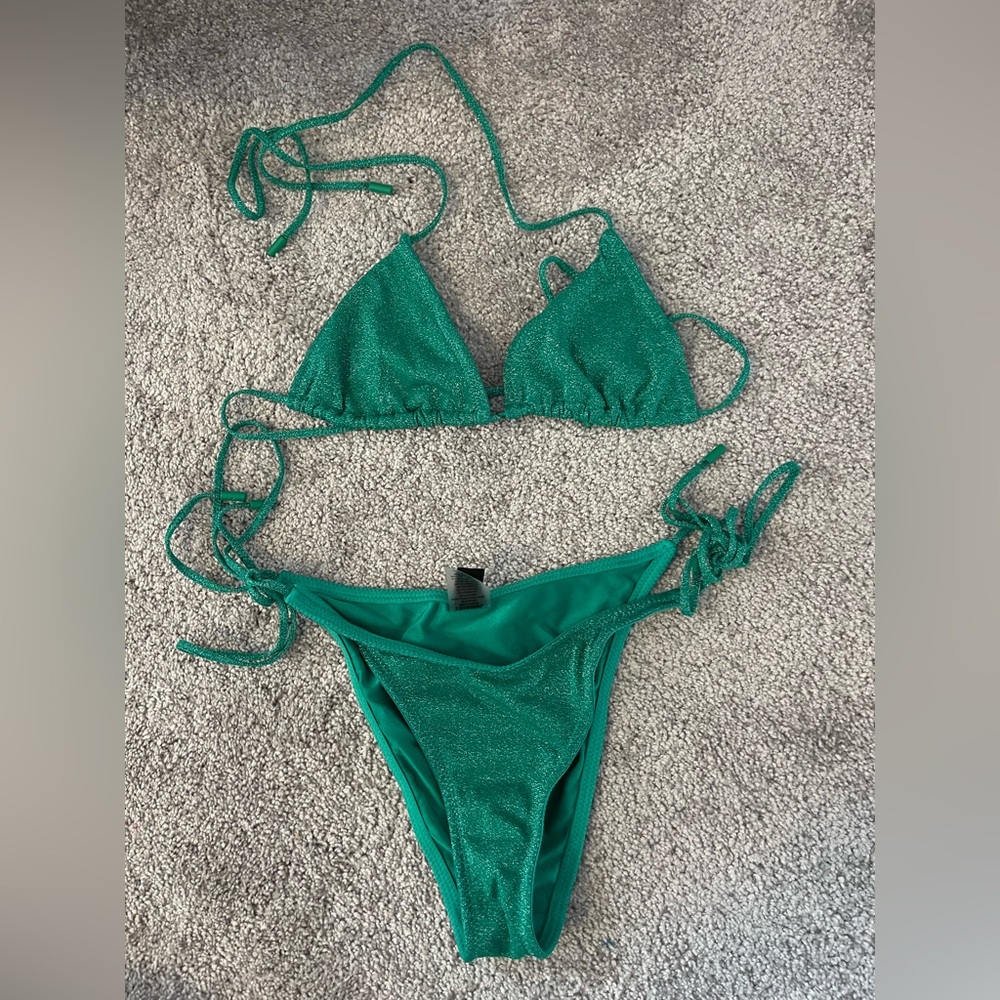 Triangl Swimwear Green Bikini
